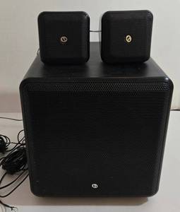 Boston SoundWare XS Digital Cinema 2.1 Speaker System - Subwoofer & 2 Satellites