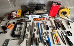 Black & Decker Finishing Sander 7448 - Master Mechanic Propane Torch, Assorted Handyman Tools