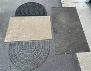 4 Rugs - Entryway and Household - Indoor and Outdoor Household Mats