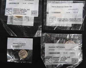 LOT OF LITTLETON COINS