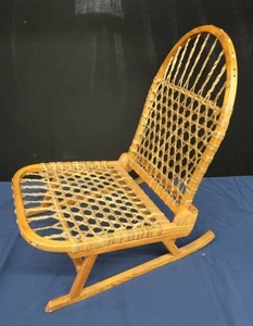 VINTAGE "TUBBS SNO-SHU CHAIR" ROCKING CHAIR