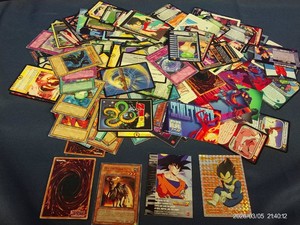 YU GI UH CARDS, DUEL MASTERS, DRAGONBALL Z CARDS