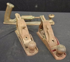 2 VINTAGE PLANERS AND 1 AUTOBODY SHAPER