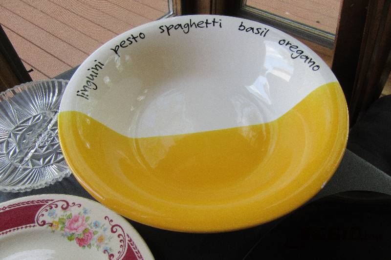 lot 53 image: Misc. Serving Plates as shown