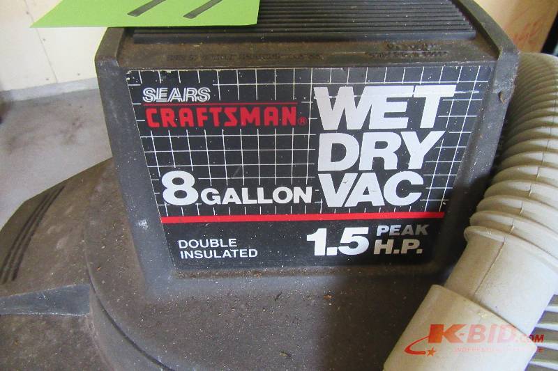 lot 91 image: CRAFTSMAN Wet Dry Vac