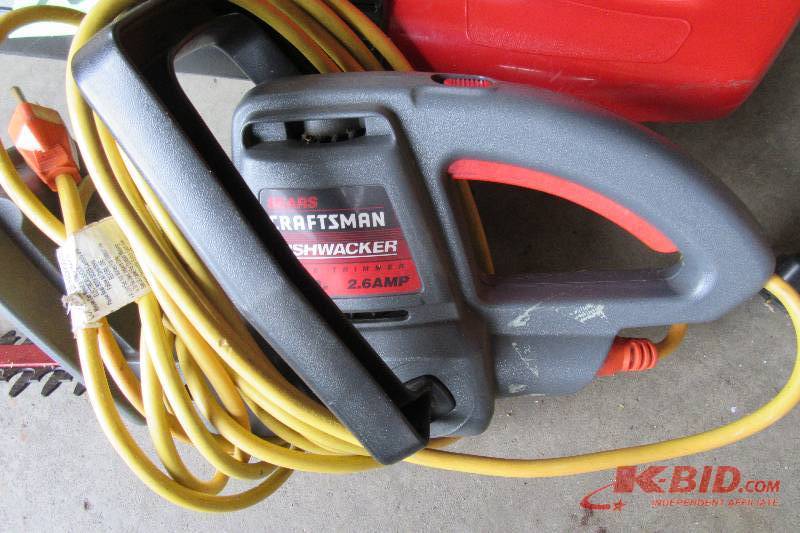 lot 109 image: Toro electric Blower and Hedge Trimmer
