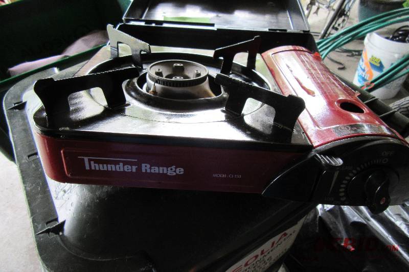 lot 120 image: THUNDER RANGE gas burner