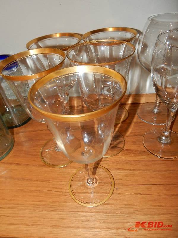 lot 133 image: Misc. Wine Glasses