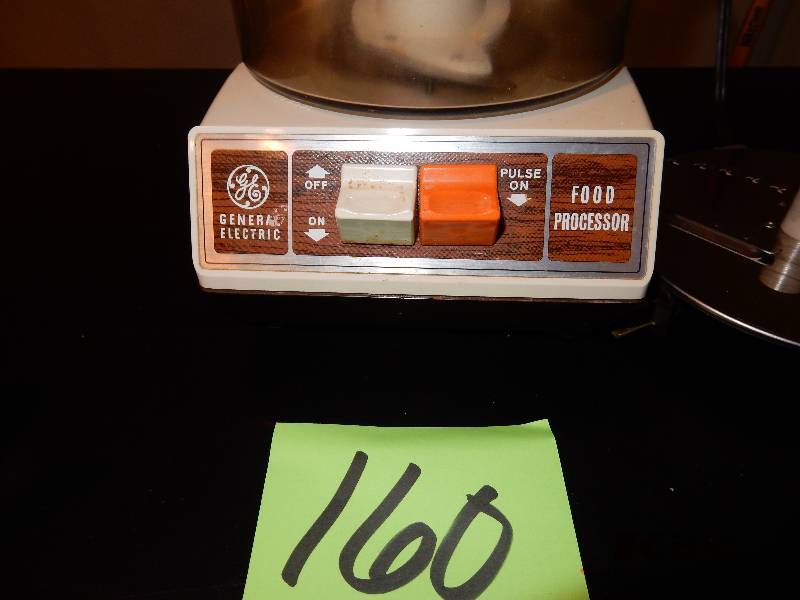 lot 160 image: GE Food Processor