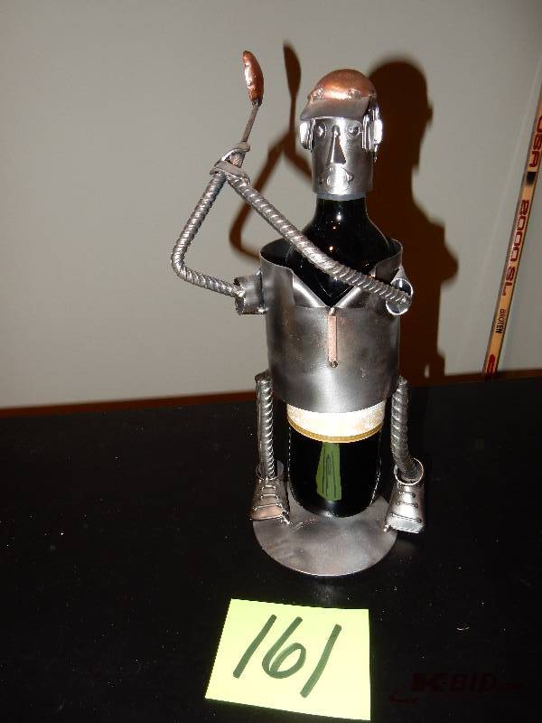 lot 161 image: Wine Bottle Statue