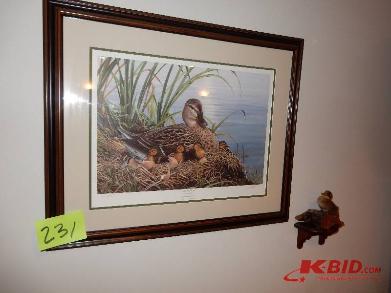 lot 231 image: Mallard Family