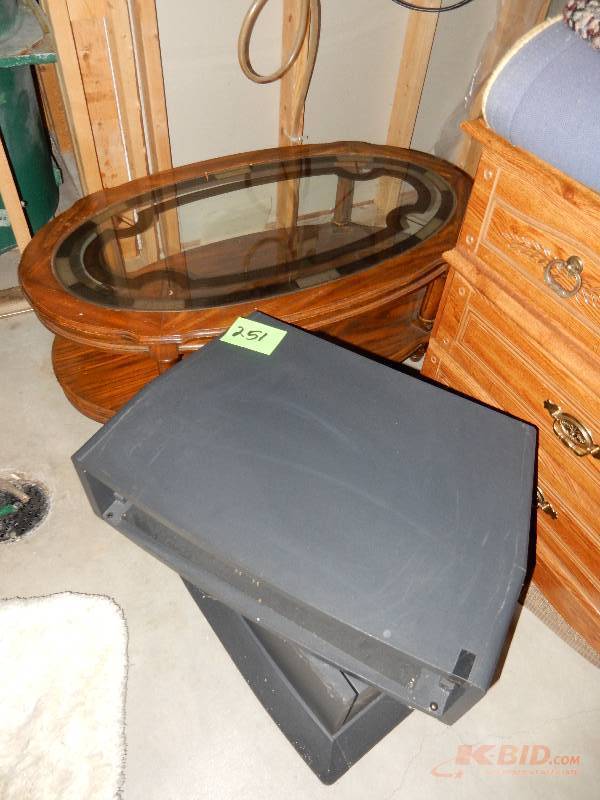lot 251 image: Coffee Table and TV Stand
