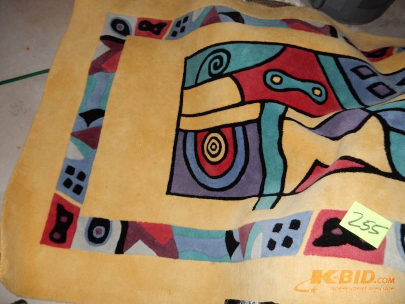 lot 255 image: CONTEMPO, MAHDAVI Carpt.. 5ft x 8 ft