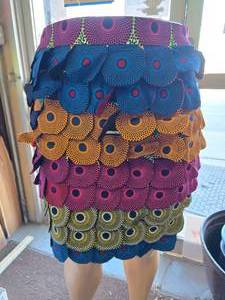 Fun African Skirt, Size Unknown, Maybe 12 or 14