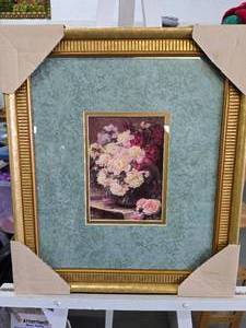 Framed Flower Print