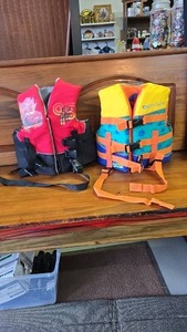 Two Youth Life Jackets