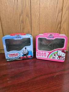 Pez LunchBoxs Thomas the Train and Hello Kitty