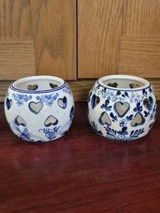 Delft Blue Ceramic Tea Light