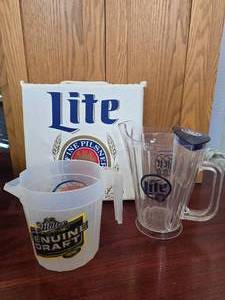 Miller Light Lot,  Stadium Seat, 2 Beer Pitchers