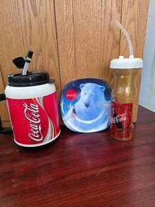 3 Coffee Items, Big Sip Cup, Plate, and Water Bottle