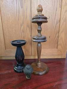 Necklace Holder, Candle Holder, Curtain Rod Holder