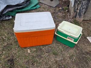 Coleman Cooler and Igloo Cooler