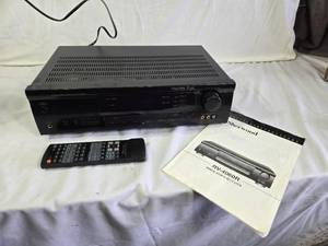 Sherwood RV-4060R AudioVideo Receiver with Remote and Manual - Powers on, no functions tested