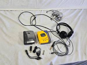Sony Walkman and Headphones with Accessories - Walkman does not work