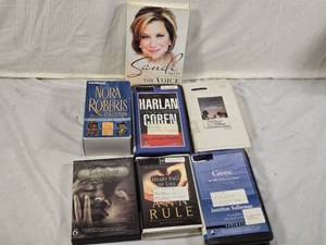 Collection of Audiobooks and a Book by Sandi Patty