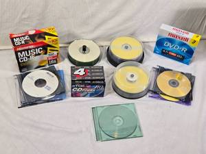 Memorex and Maxell CD-R and DVD-R Media Lot