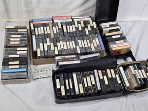 Lot of Audio Cassette Recorded Tapes Including Jazz and Christmas Collections