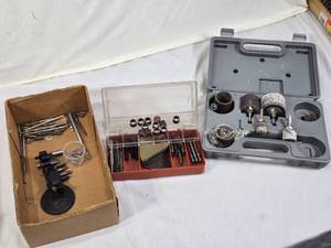 Assorted Rotary Tool Accessories and Drill Bits Set, Sanding and Polishing Attachments