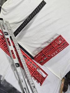 Lot of Measuring Tools Including Johnson 4 Ruler, Tool Holders, Stanley Level