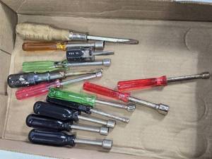 Assorted Nut Drivers and Screwdrivers