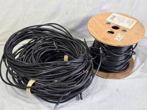 Cerro Wire RG6 Black Coaxial Cable with Connectors