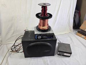 Pioneer Premier Car Audio System with Vista IV Power Supply and Large Copper Coil - Stereo Powers On