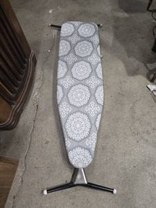 Ironing Board with Patterned Cover