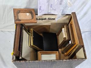 Assorted Picture Frames and Photo Inserts