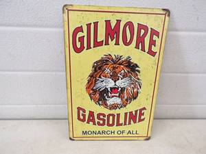 Gilmore Gasoline Metal Sign