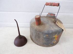 Vintage Gas and Oil Can