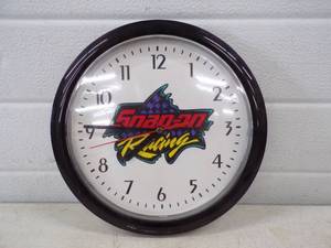 Snap on Racing Clock