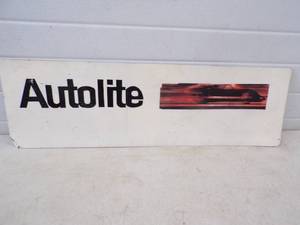 Autolite Metal Sign