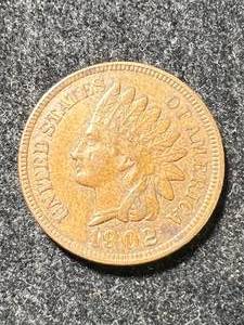 1902 US INDIAN HEAD CENT
