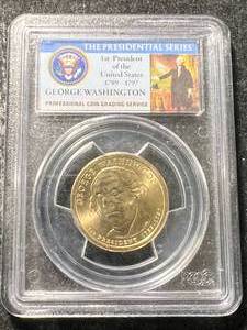 2007 US GEORGE WASHINGTON PRESIDENTIAL DOLLAR PCGS BU