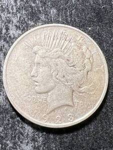 1923 US PEACE SILVER DOLLAR