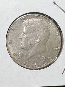1969 US KENNEDY HALF DOLLAR