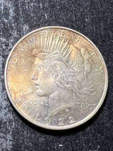1922 US PEACE SILVER DOLLAR