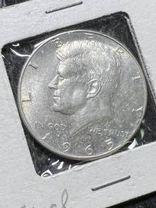1965 US KENNEDY HALF DOLLAR