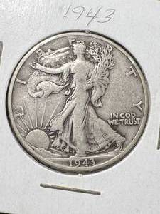 1943 US WALKING LIBERTY HALF DOLLAR