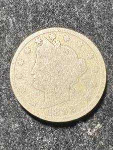 1892 US LIBERTY NICKEL